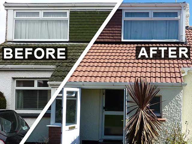 Coating - before and after